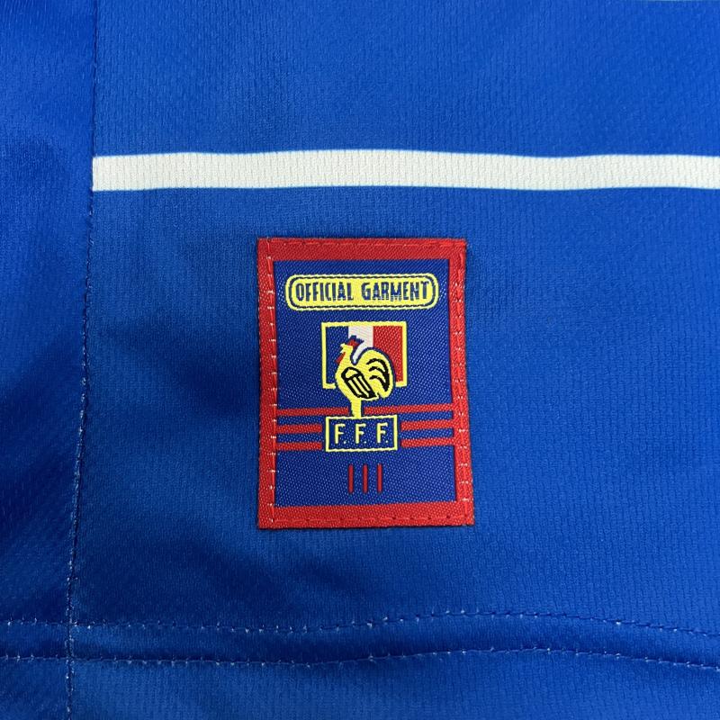 1998 World Cup France Home Kids Retro Jersey Final