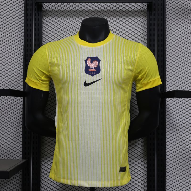2025/26 France Goalkeeper Jersey Player Version 