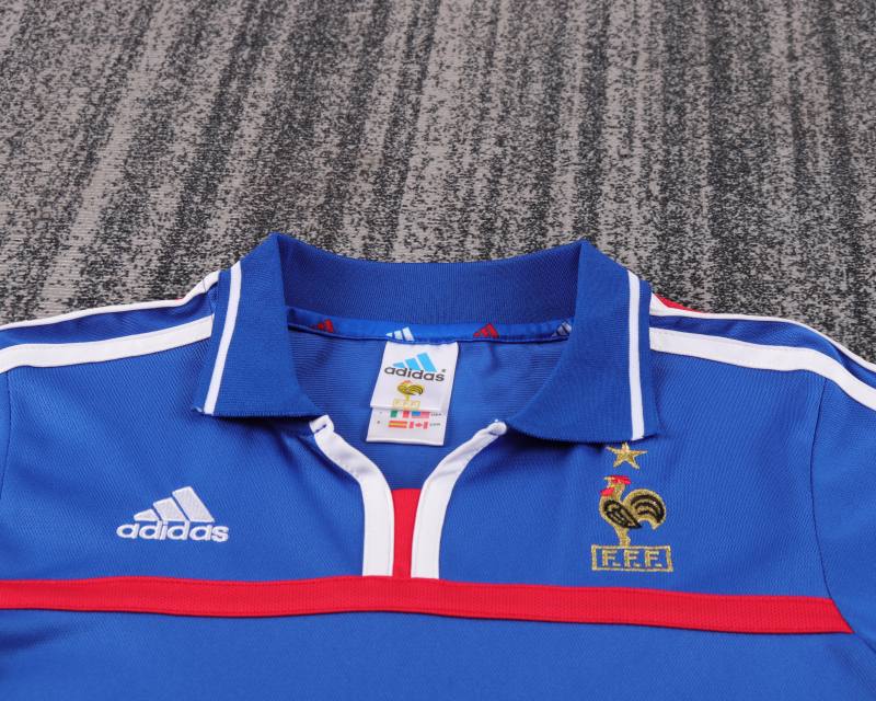 2000 France Home Kids Retro Jersey 
