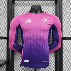 2024 EURO Germany Away Long Sleeve Jersey Player Version