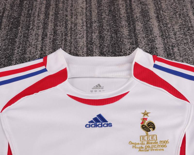 2006 World Cup France Away Kids Retro Jersey 
