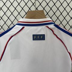 1998 World Cup France Away Kids Retro Jersey Final