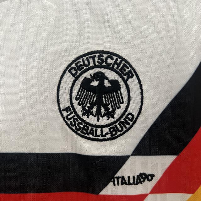 1990 World Cup Germany Home Retro Kids Jersey 