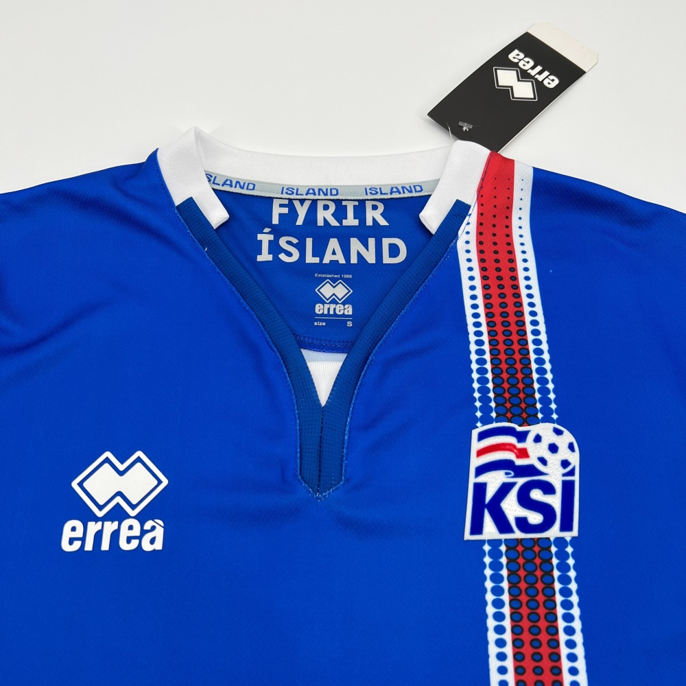 2016 Iceland Home Retro Jersey