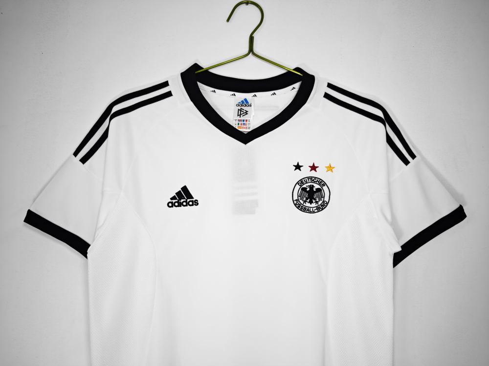 2002 World Cup Germany Home Retro Jersey  