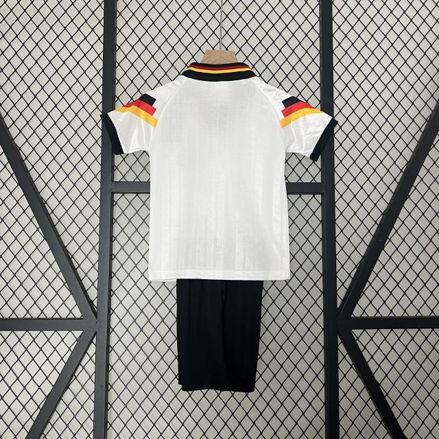 1992 Germany Retro Kids Jersey Home