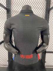 2025/26 Barcelona Away Barça x Spotify x Travis Scott Player Version Jersey 