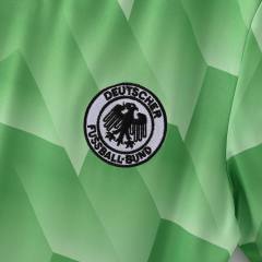 1998 Germany Away Green Retro Jersey  