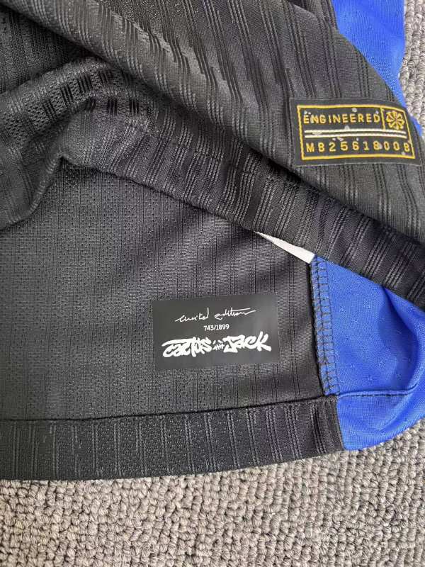 2025/26 Barcelona Away Barça x Spotify x Travis Scott Player Version Jersey 