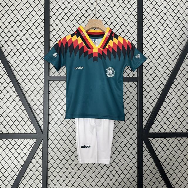 1994 World Cup Germany Away Retro Kids Jersey 