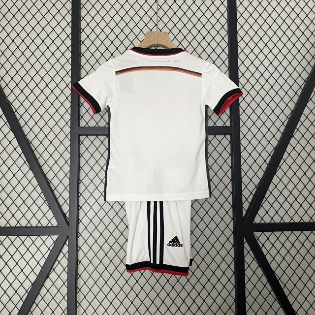 2014 World Cup Germany Home Retro Kids Jersey 