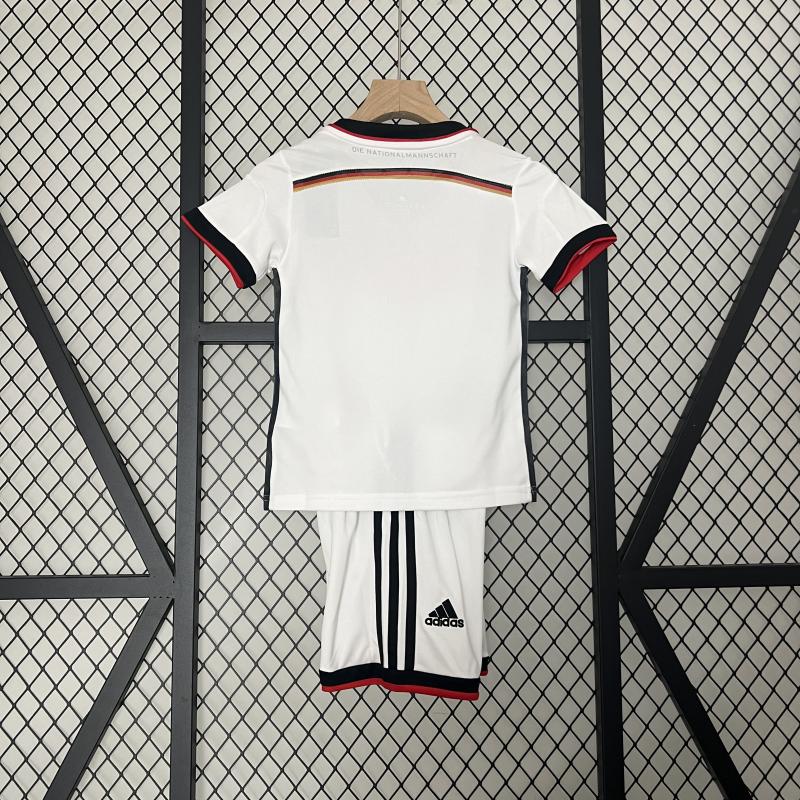 2014 World Cup Germany Home Retro Kids Jersey 