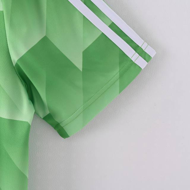1998 Germany Away Green Retro Jersey  