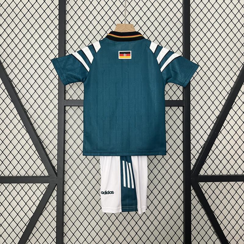 1996 Euro Cup Germany Away Retro Kids Jersey