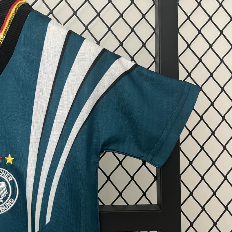 1996 Euro Cup Germany Away Retro Kids Jersey
