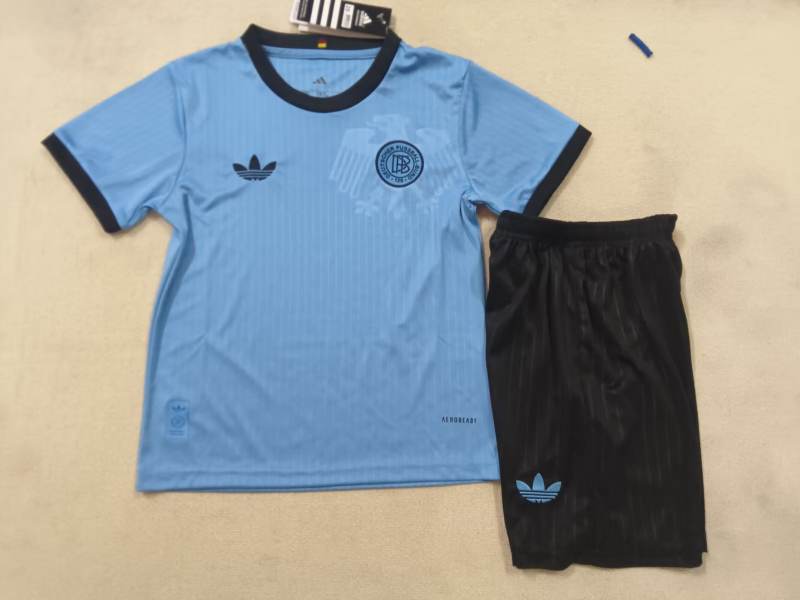 2025 Germany 125th Anniversary Blue Kids Jersey