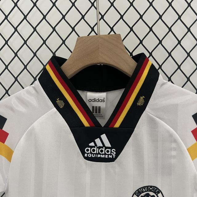 1992 Germany Retro Kids Jersey Home