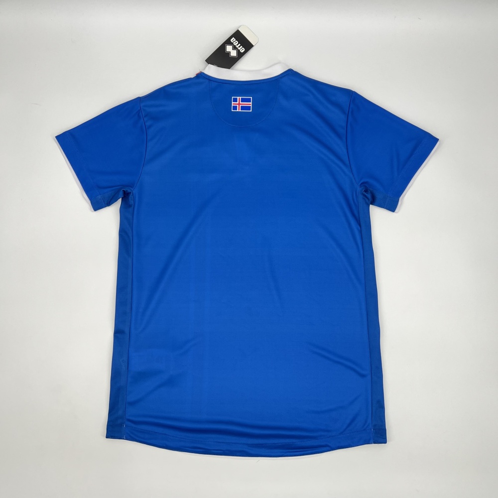 2016 Iceland Home Retro Jersey