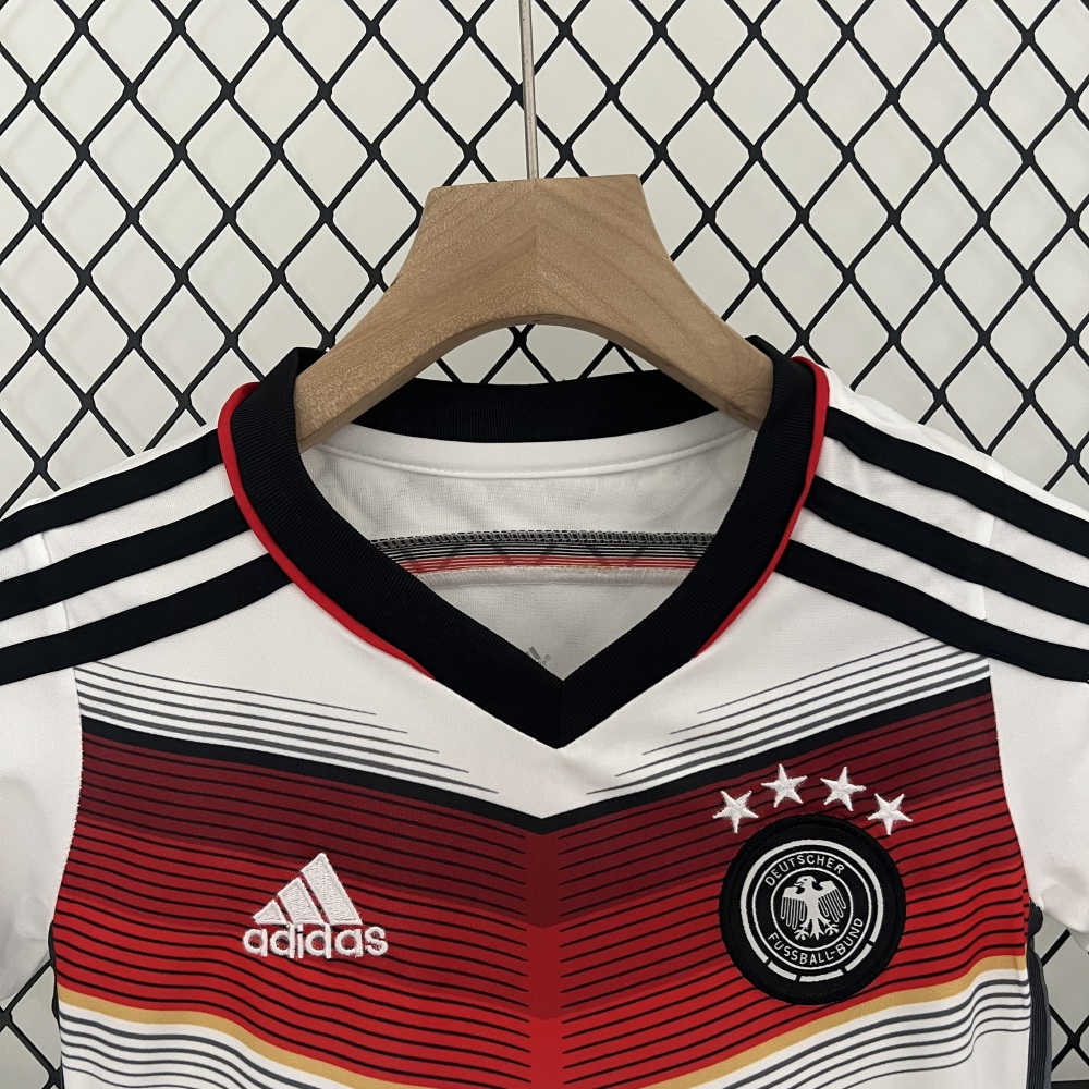 2014 World Cup Germany Home Retro Kids Jersey 