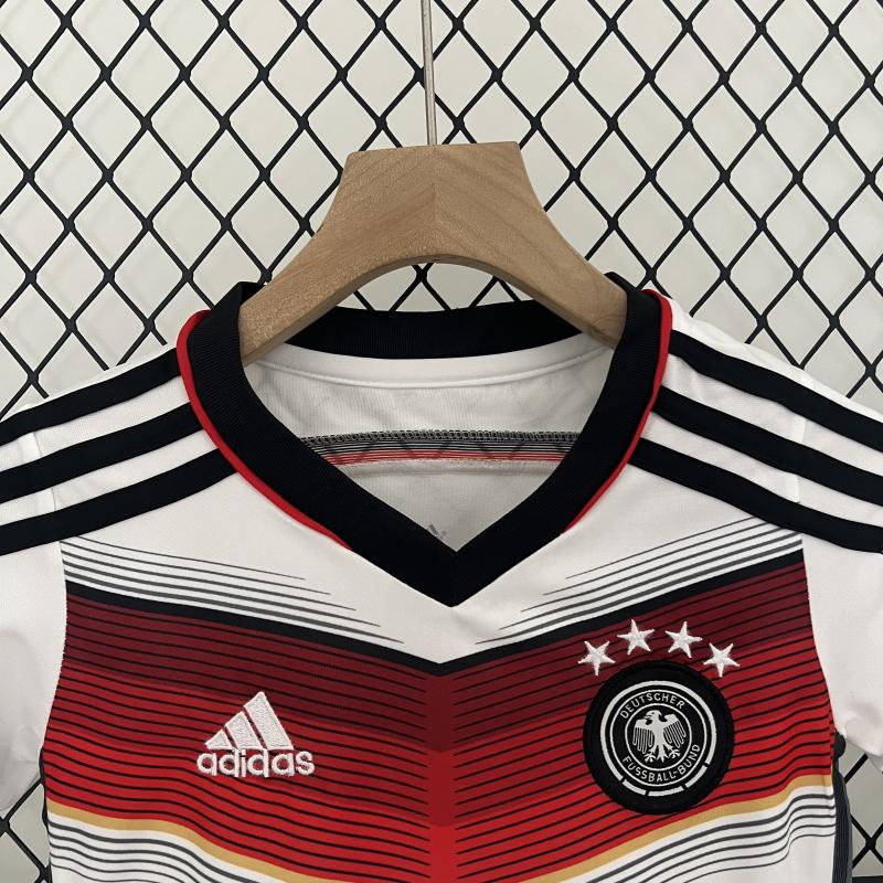 2014 World Cup Germany Home Retro Kids Jersey 
