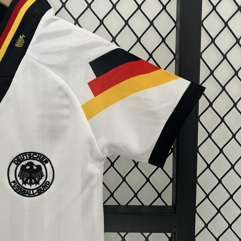 1992 Germany Retro Kids Jersey Home