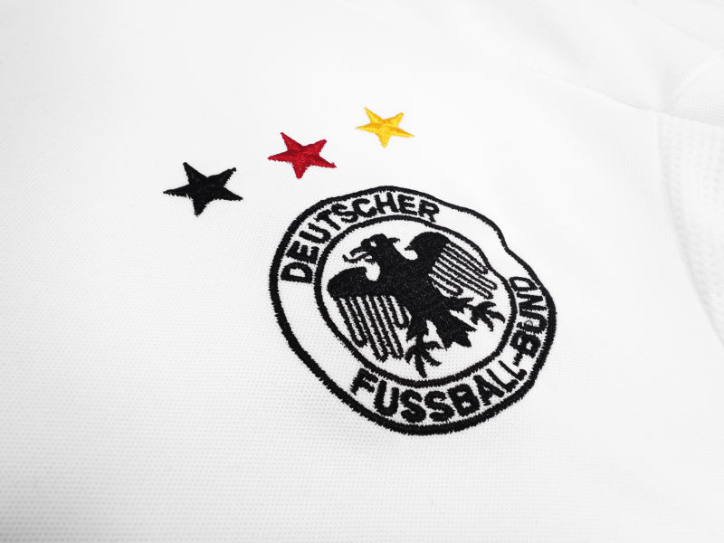 2002 World Cup Germany Home Retro Jersey  