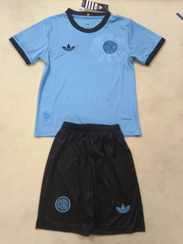 2025 Germany 125th Anniversary Blue Kids Jersey