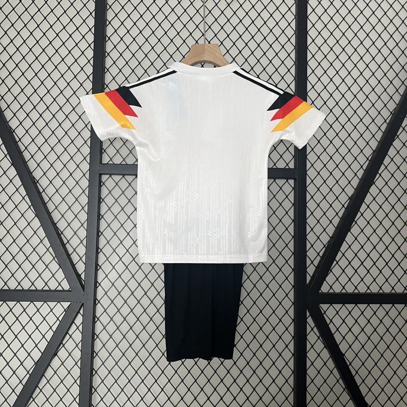 1990 World Cup Germany Home Retro Kids Jersey 