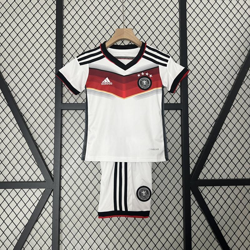 2014 World Cup Germany Home Retro Kids Jersey 