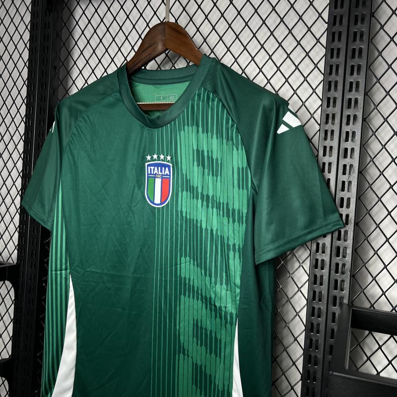 2024 EURO Italy Pre-Match Jersey Green