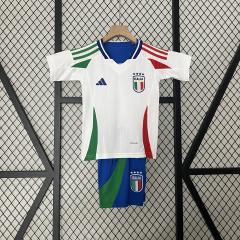 2024 EURO Kids Italy Away Kit