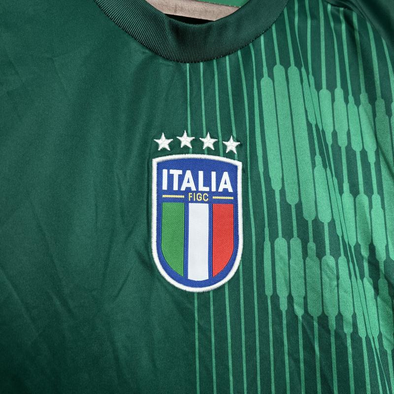 2024 EURO Italy Pre-Match Jersey Green