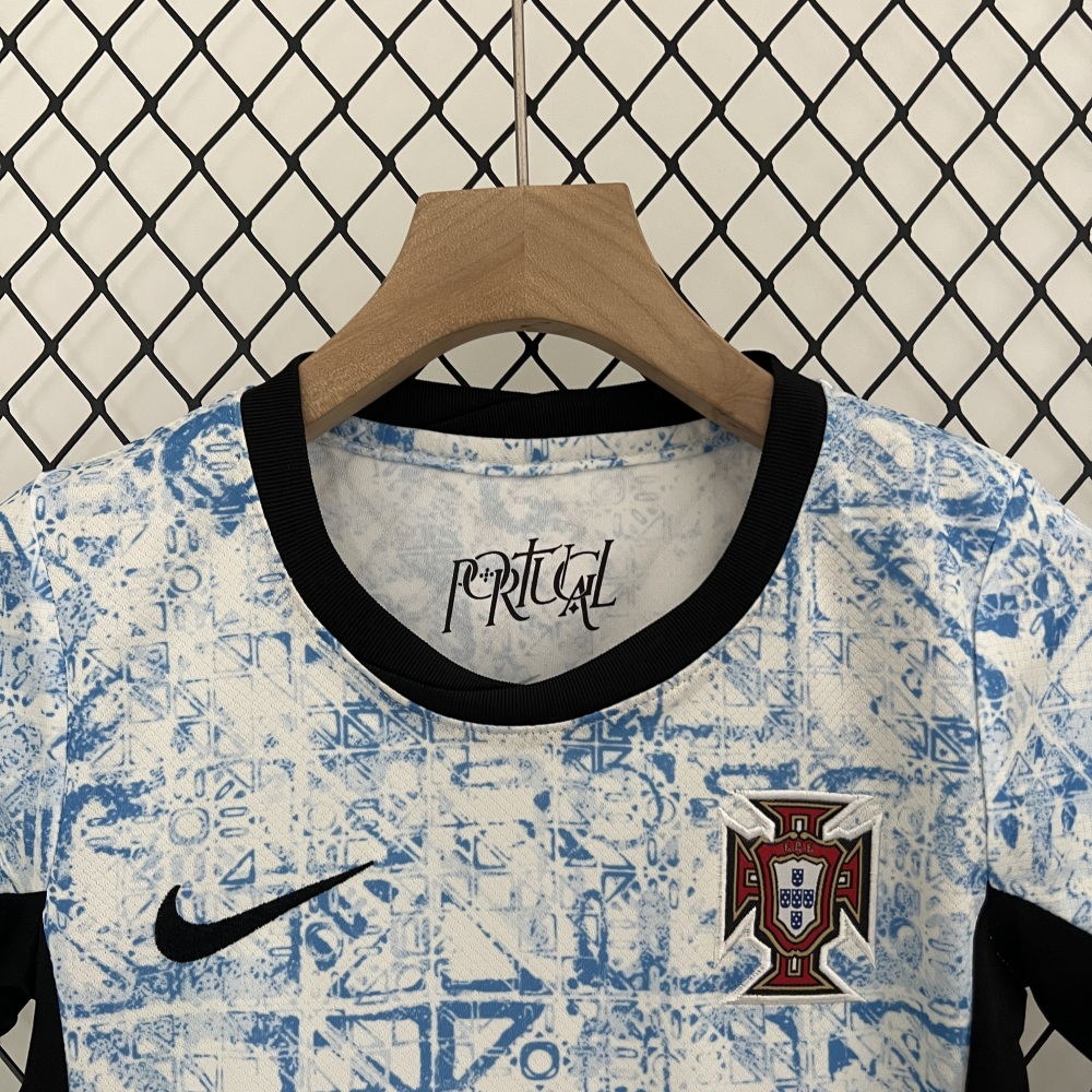 2024 Euro Kids Portugal Away Kit