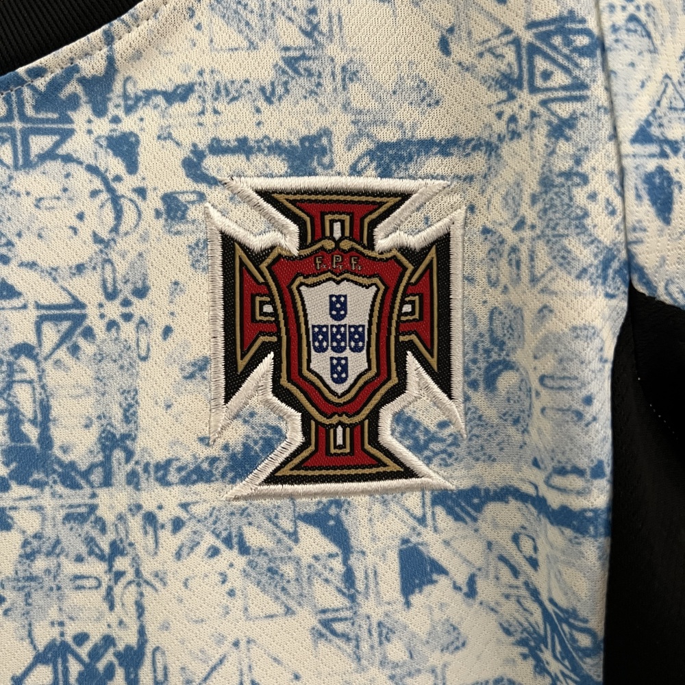 2024 Euro Kids Portugal Away Kit