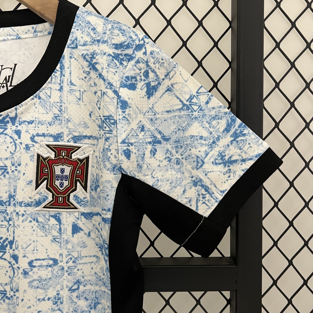 2024 Euro Kids Portugal Away Kit