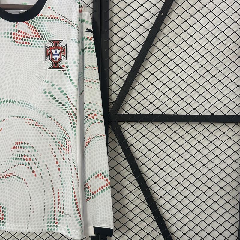 2025 Portugal Away Long Sleeve Jersey 
