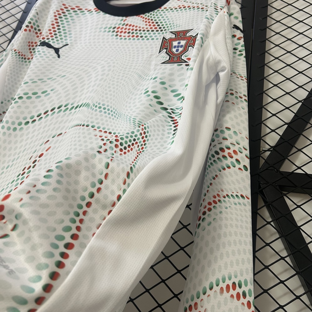 2025 Portugal Away Long Sleeve Jersey 
