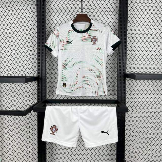 2025 Portugal Away Kids Jersey 
