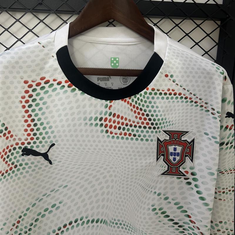 2025 Portugal Away Long Sleeve Jersey 