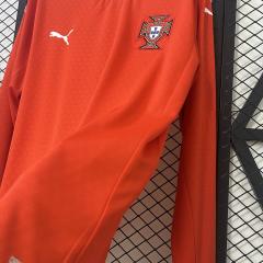 2025 Portugal Home Long Sleeve Jersey 