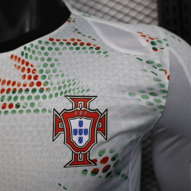 2025 Portugal Away Jersey Long Sleeve Player Version 