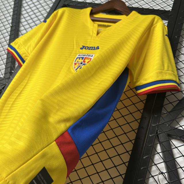 2025 EURO Romania Home Jersey Replica