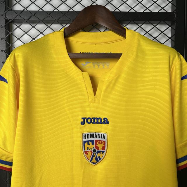 2025 EURO Romania Home Jersey Replica