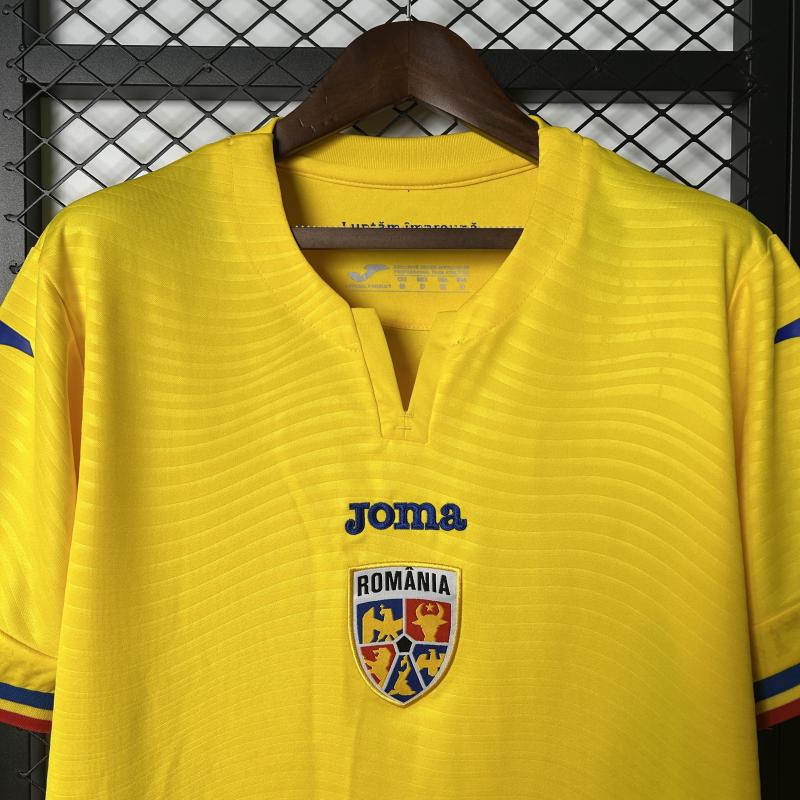 2025 EURO Romania Home Jersey Replica