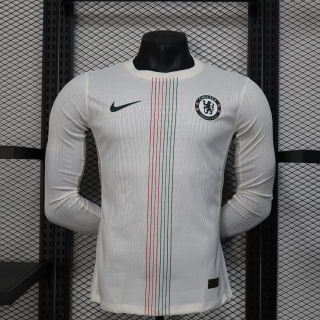 2025/26 Chelsea Away Jersey Long Sleeve Player Version 