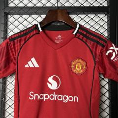 2025/26 Manchester United Home Kids Jersey 