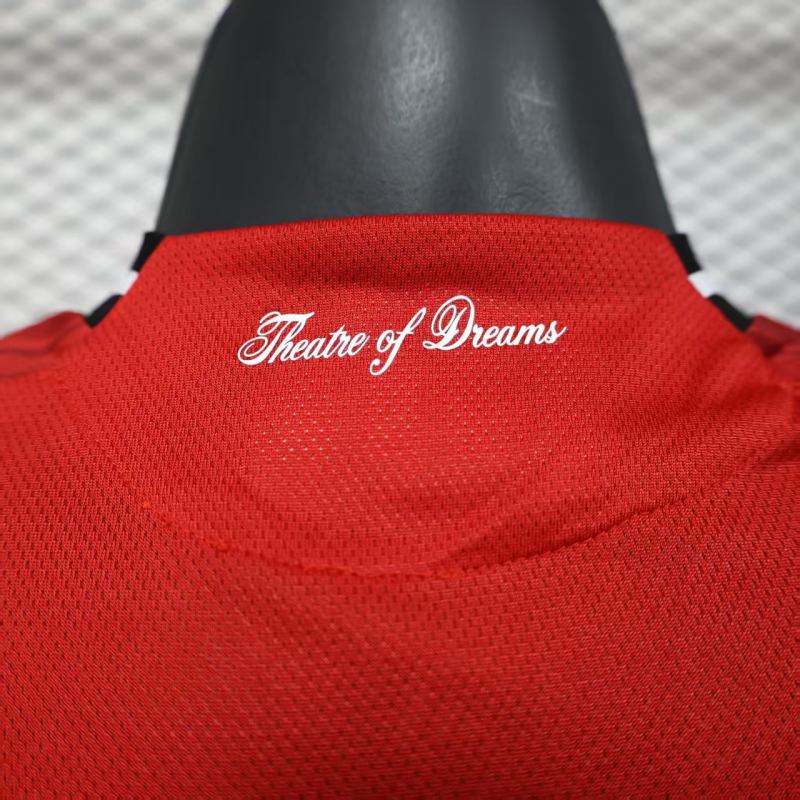 2025/26 Manchester United Home Jersey Player Version 