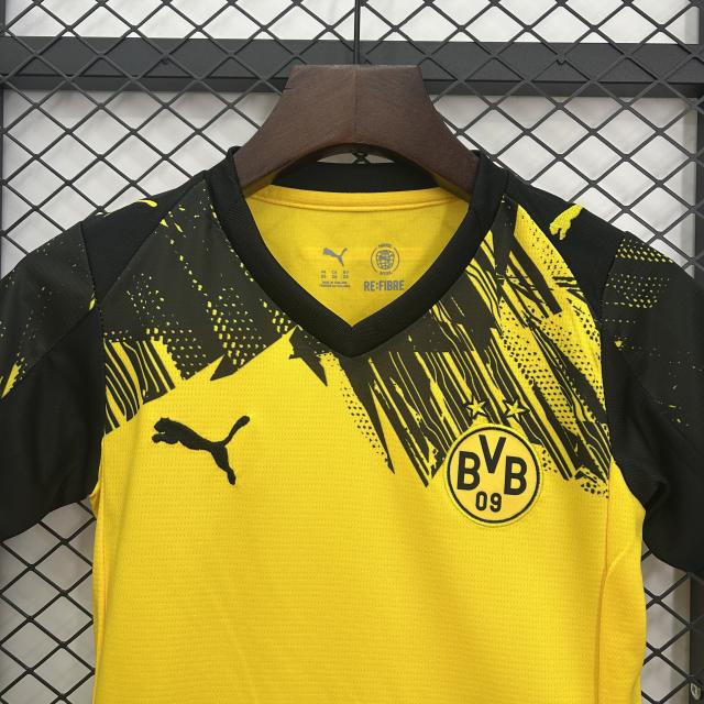2025/26 Borussia Dortmund Home Kids Jersey 
