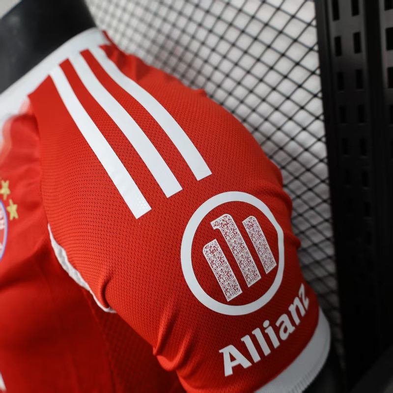 2025/26 Bayern Munich Home Player Version Jersey
