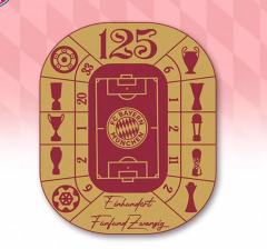 Bayren Munich 125 Anniversary Badge